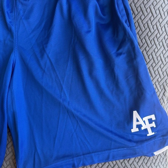 Air Force Falcons Nike Athletic Shorts Men's Blue New 2XL-SHOR-027487 - Picture 2 of 5